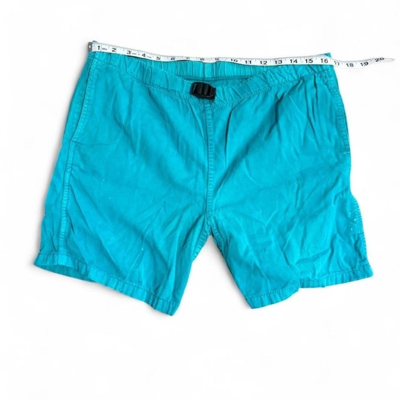 Gramicci Pants - Gramicci vintage blue shorts with adjustable waist